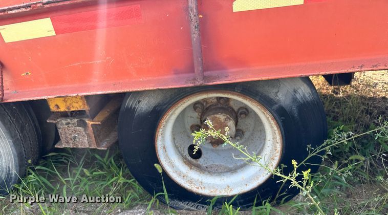 image for item MQ9361 1967  tilt deck equipment trailer