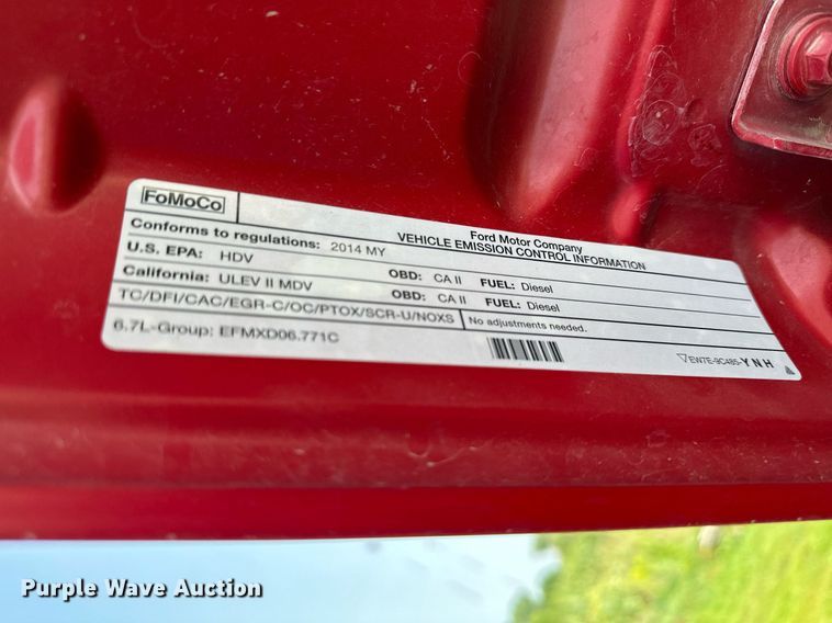 image for item MQ9362 2014 Ford  F350 Super Duty XL  SuperCab pickup truck