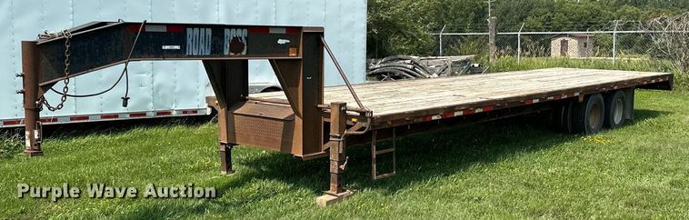 image for item MQ9363 1998 Jamie's Welding Road Boss  equipment trailer