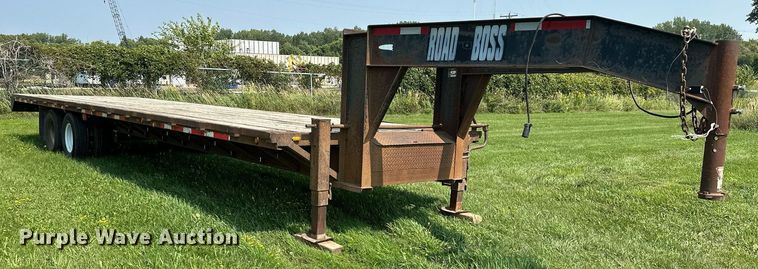 image for item MQ9363 1998 Jamie's Welding Road Boss  equipment trailer
