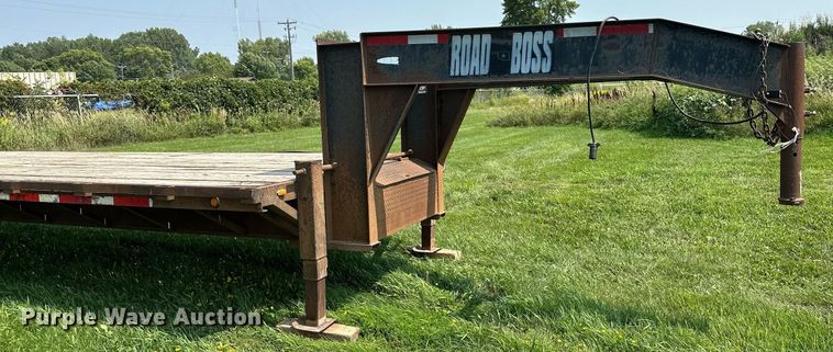 image for item MQ9363 1998 Jamie's Welding Road Boss  equipment trailer