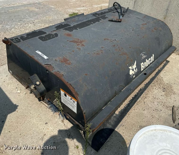 image for item MQ9366 Bobcat Sweeper 72  skid steer sweeper