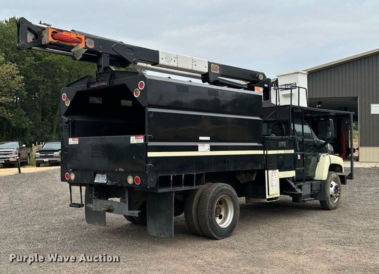 image for item MQ9367 2008 GMC C7500  forestry bucket truck