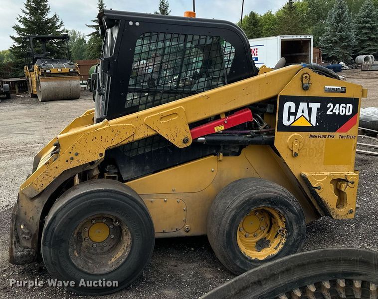 image for item MQ9370 2019 Caterpillar 246D  skid steer loader