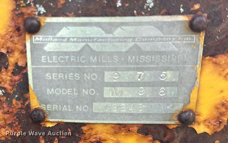 image for item MQ9378 Midland Manufacturing M86  scraper