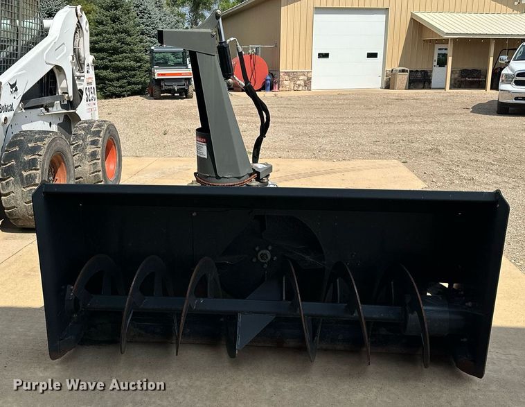 image for item MQ9382 2014 Bobcat SB240X 72  skid steer snow blower