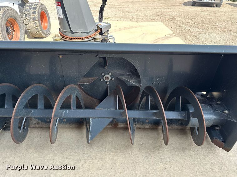 image for item MQ9382 2014 Bobcat SB240X 72  skid steer snow blower