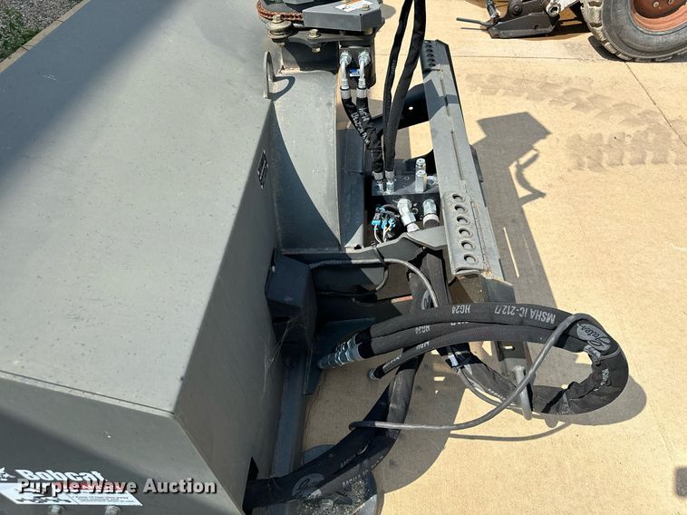 image for item MQ9382 2014 Bobcat SB240X 72  skid steer snow blower