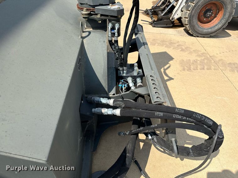 image for item MQ9382 2014 Bobcat SB240X 72  skid steer snow blower