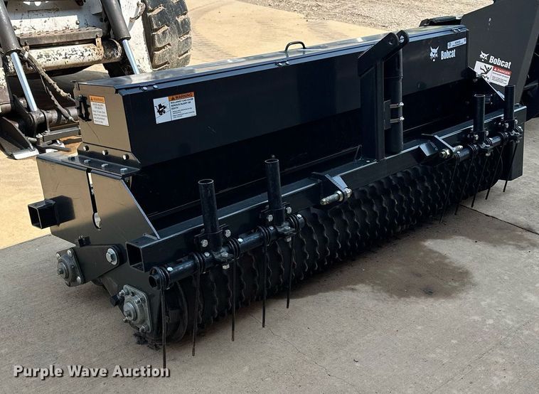 image for item MQ9383 Bobcat Seeder 72  skid steer seeder