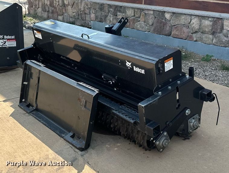 image for item MQ9383 Bobcat Seeder 72  skid steer seeder