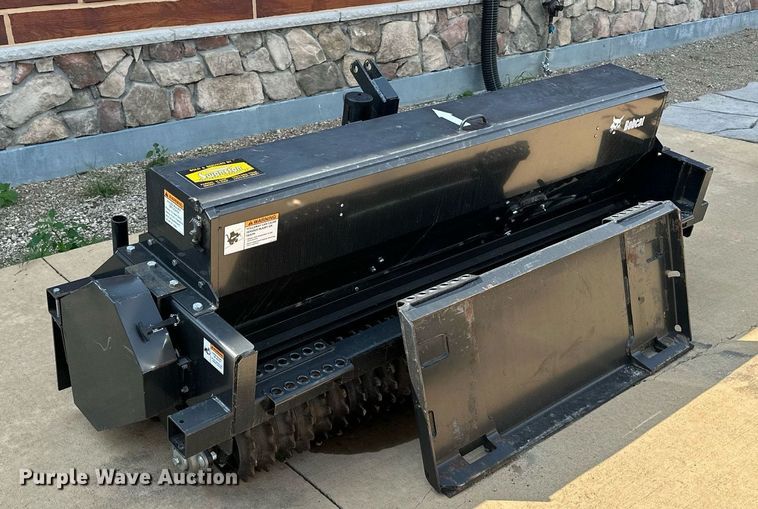 image for item MQ9383 Bobcat Seeder 72  skid steer seeder