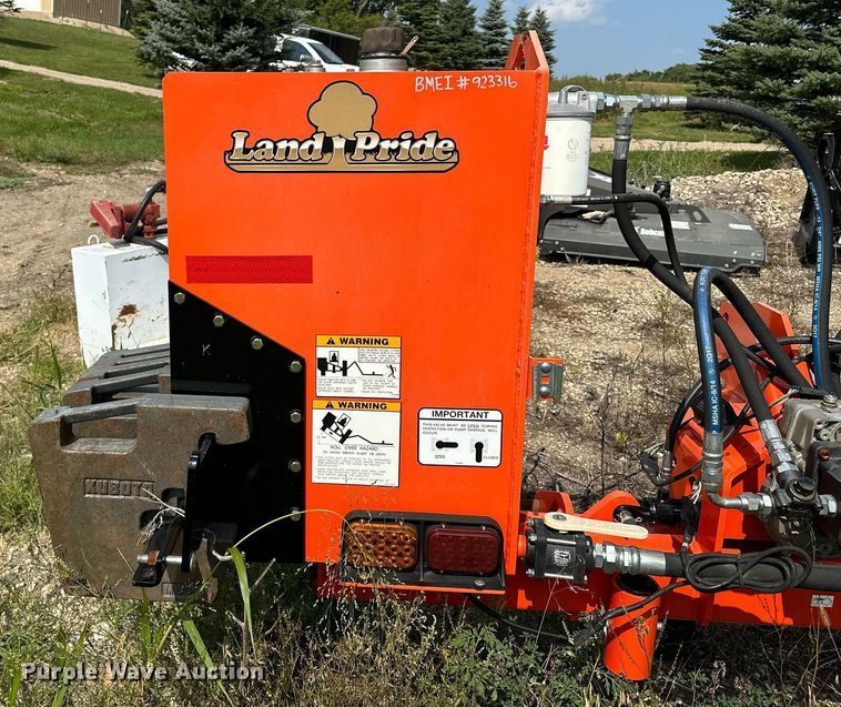 image for item MQ9385 Land Pride  side boom rotary mower