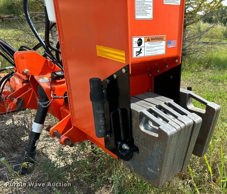 image for item MQ9385 Land Pride  side boom rotary mower