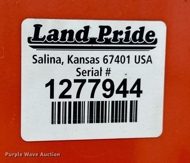 image for item MQ9385 Land Pride  side boom rotary mower