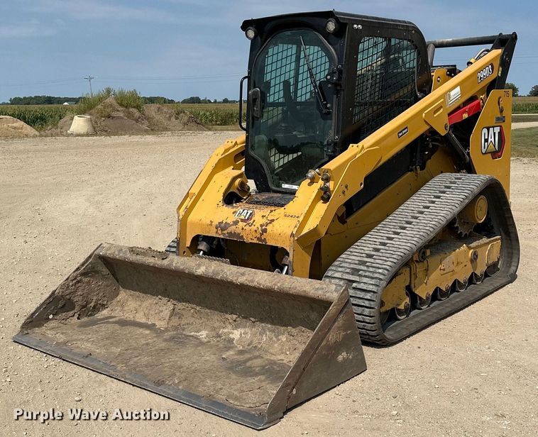 image for item MQ9387 2020 Caterpillar 299D3  tracked skid steer loader