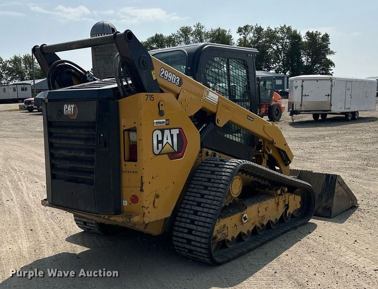 image for item MQ9387 2020 Caterpillar 299D3  tracked skid steer loader