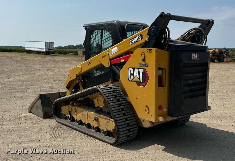 image for item MQ9387 2020 Caterpillar 299D3  tracked skid steer loader