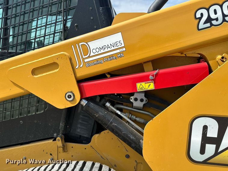 image for item MQ9387 2020 Caterpillar 299D3  tracked skid steer loader