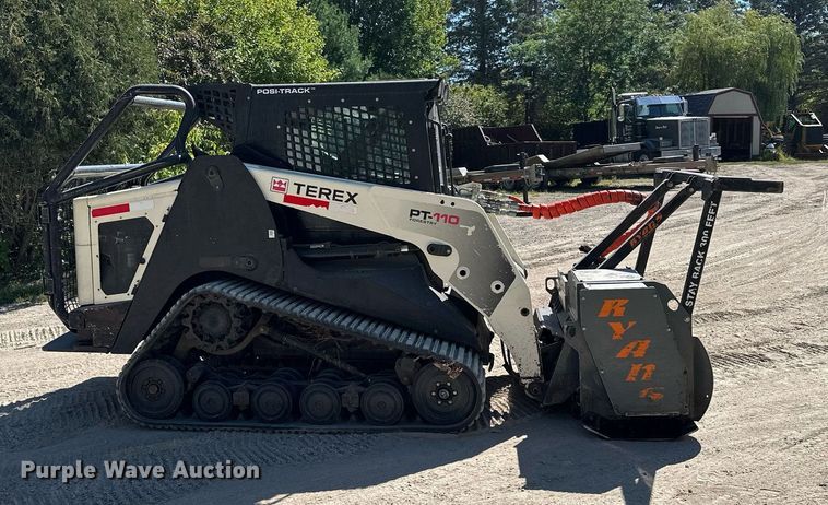 image for item MQ9388 2015 Terex PT-110  tracked skid steer loader