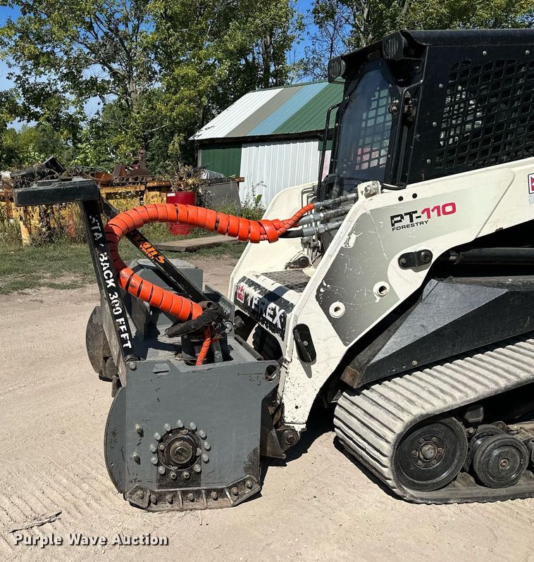 image for item MQ9388 2015 Terex PT-110  tracked skid steer loader