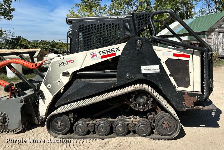 image for item MQ9388 2015 Terex PT-110  tracked skid steer loader