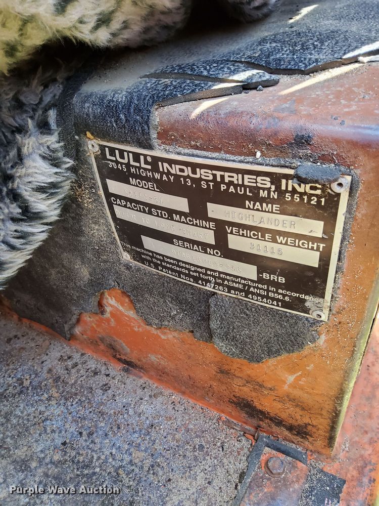 image for item MQ9391 Lull 1044C-54 telehandler