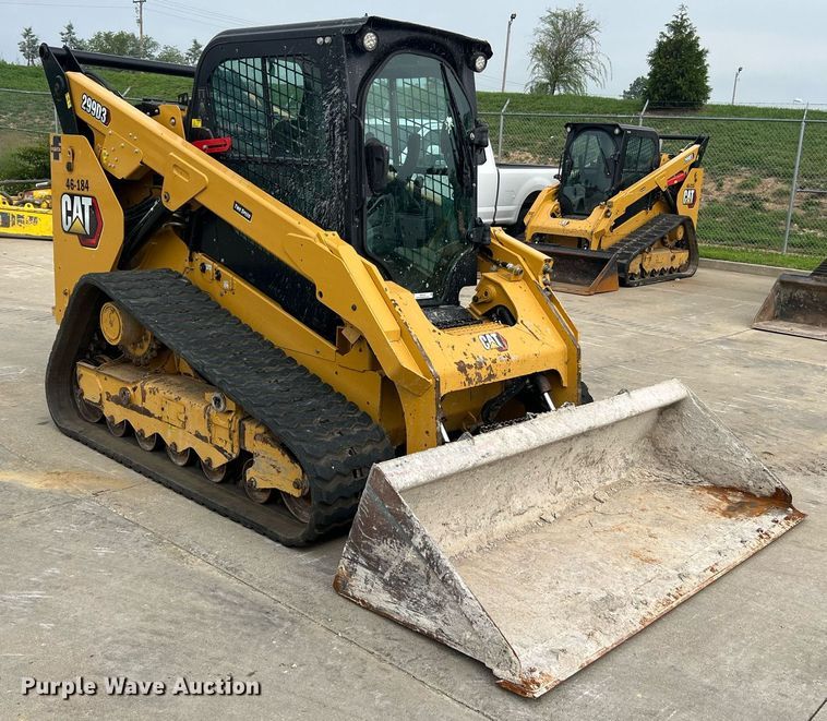 image for item NA9125 2020 Caterpillar 299D3  tracked skid steer loader