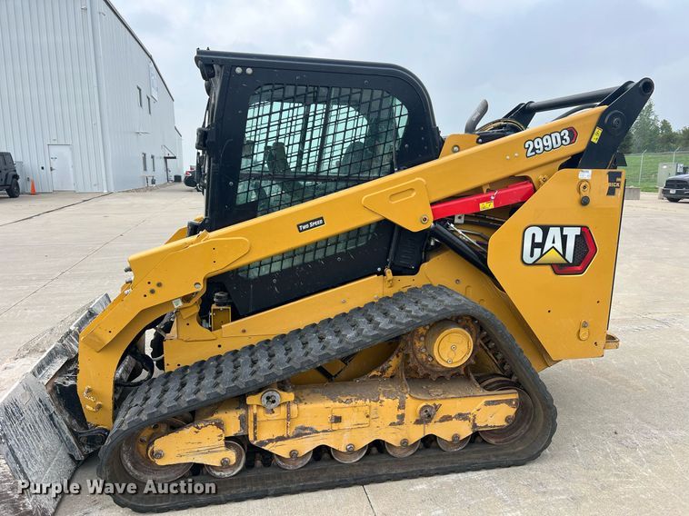 image for item NA9125 2020 Caterpillar 299D3  tracked skid steer loader