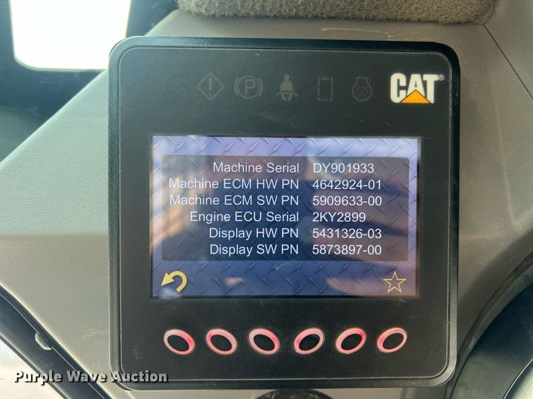 image for item NA9125 2020 Caterpillar 299D3  tracked skid steer loader