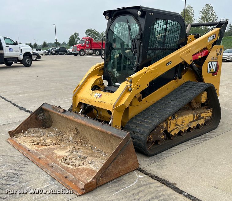 image for item NA9126 2020 Caterpillar 299D3  tracked skid steer loader