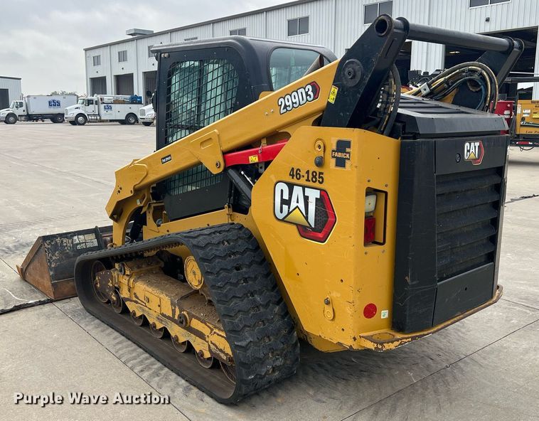 image for item NA9126 2020 Caterpillar 299D3  tracked skid steer loader