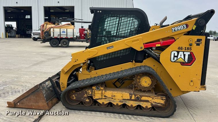 image for item NA9126 2020 Caterpillar 299D3  tracked skid steer loader