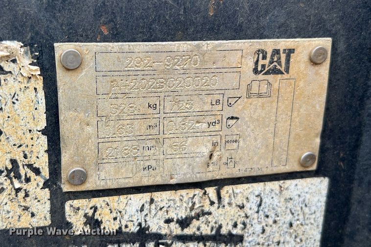 image for item NA9126 2020 Caterpillar 299D3  tracked skid steer loader