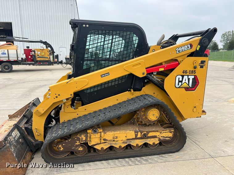 image for item NA9126 2020 Caterpillar 299D3  tracked skid steer loader
