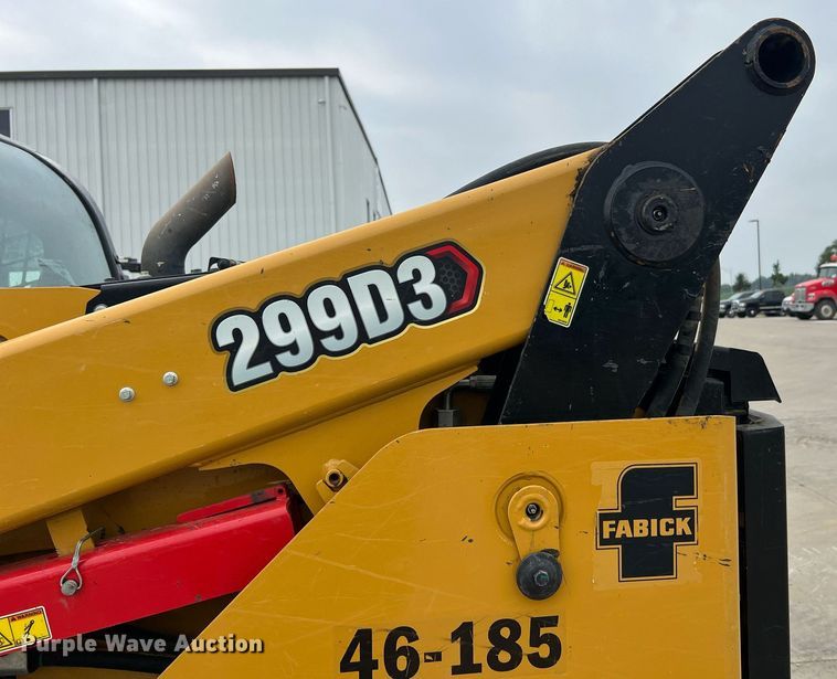 image for item NA9126 2020 Caterpillar 299D3  tracked skid steer loader