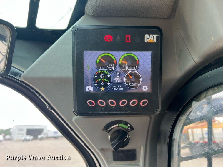 image for item NA9126 2020 Caterpillar 299D3  tracked skid steer loader