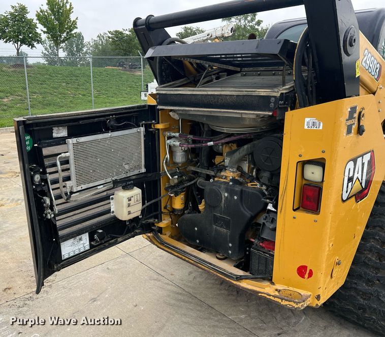 image for item NA9126 2020 Caterpillar 299D3  tracked skid steer loader