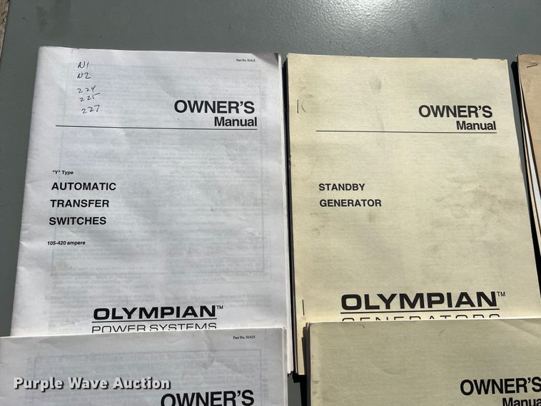 image for item NA9147 Generac 96A04478-S  generator