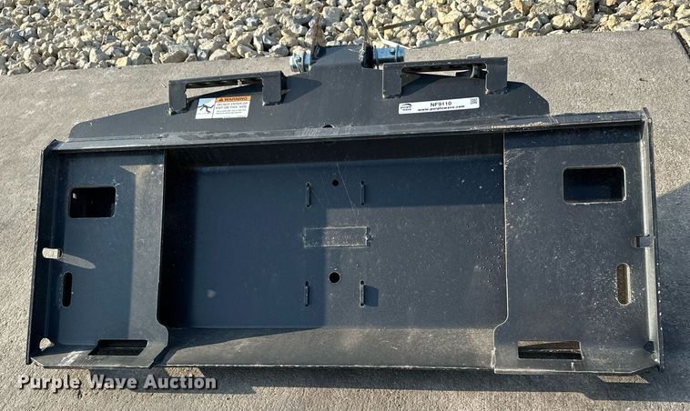 image for item NF9110 Bobcat  skid steer auger mounting bracket