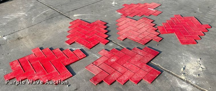 image for item NF9114 (6) Brickform FM-5080 concrete stamps