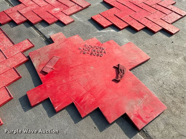 image for item NF9114 (6) Brickform FM-5080 concrete stamps