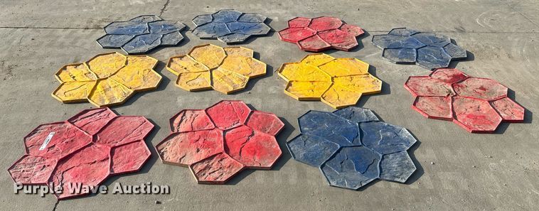 image for item NF9117 (11) Brickform FM-700 concrete stamps