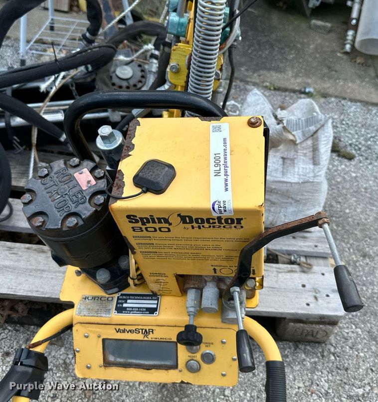 image for item NL9001 Hurco Spin Doctor 800  valve exerciser