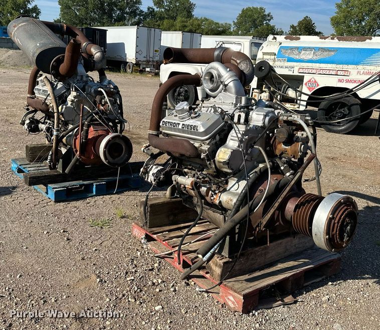 image for item NL9033 (2) Detroit Diesel engines 