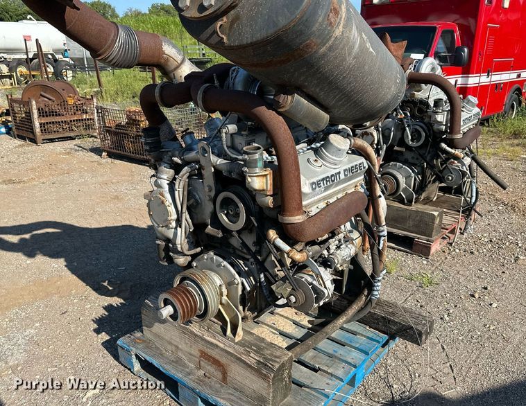 image for item NL9033 (2) Detroit Diesel engines 