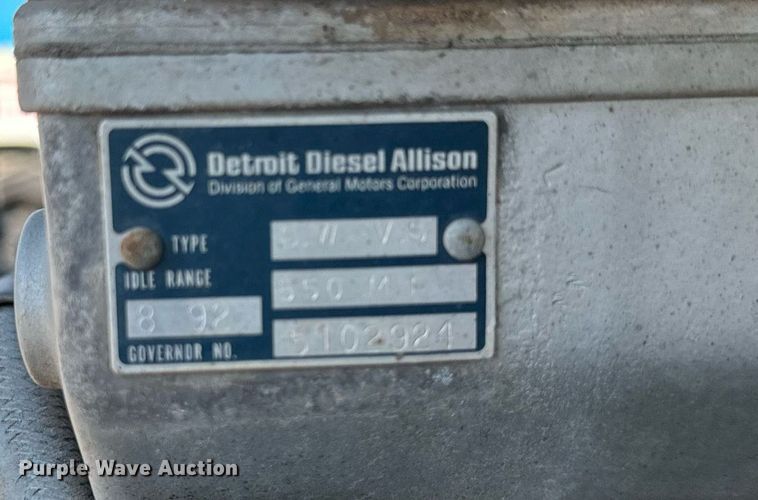 image for item NL9033 (2) Detroit Diesel engines 