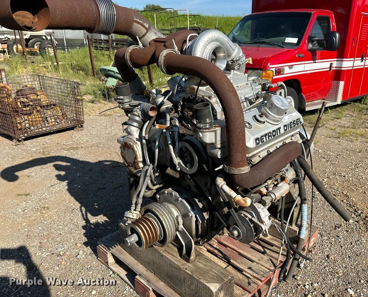 image for item NL9033 (2) Detroit Diesel engines 