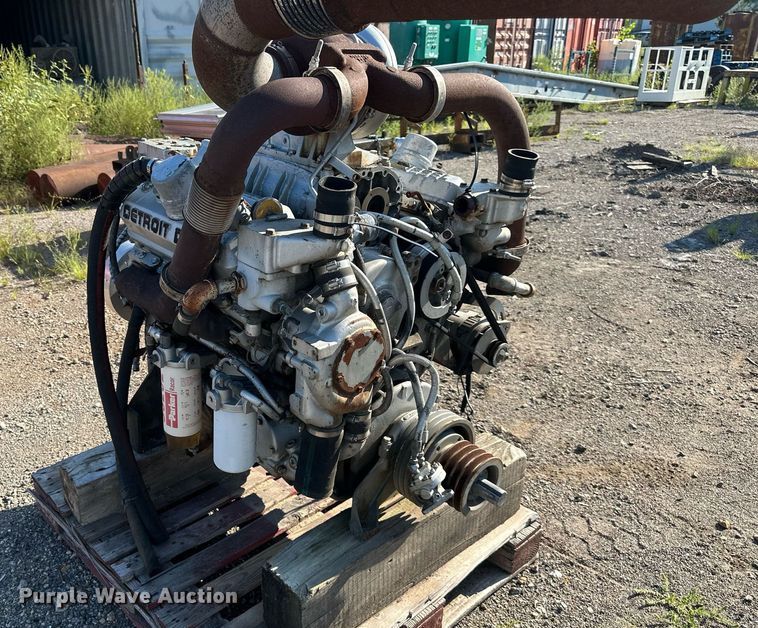image for item NL9033 (2) Detroit Diesel engines 