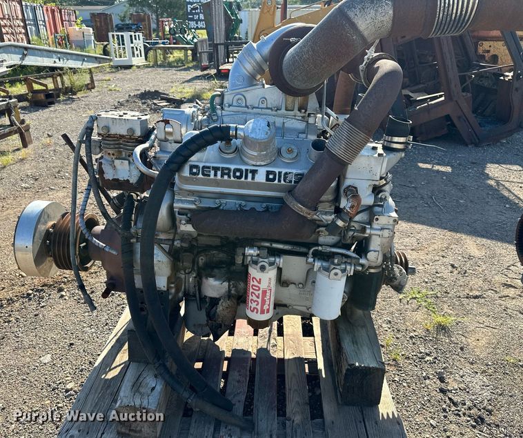 image for item NL9033 (2) Detroit Diesel engines 